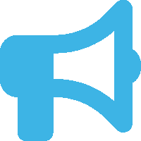 Bullhorn icon representing the marketing resources you'll access with Mesa property management services